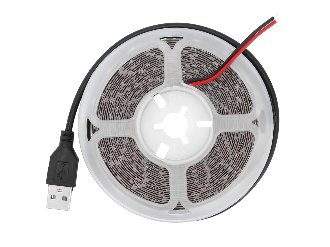 2026 tiras Led Flexíveis Rgb de 5v com Cabo Usb para Quarto, Bar, Ktv e Decoração Exterior Luz Azul