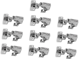 Conjunto De 10 Dobradiças Hidráulicas Aço Inoxidável Com
