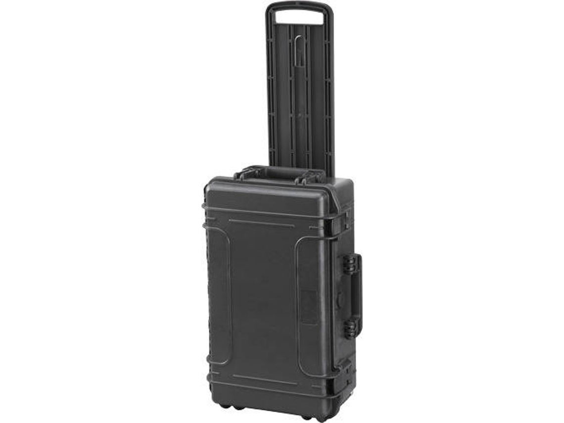 Mala Troley PLASTICA PANARO c/ divisórias Preto