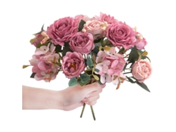 Laxiscreed Hibiscus Rose Pack De 2 Unidades Para Decoração E Artesanato