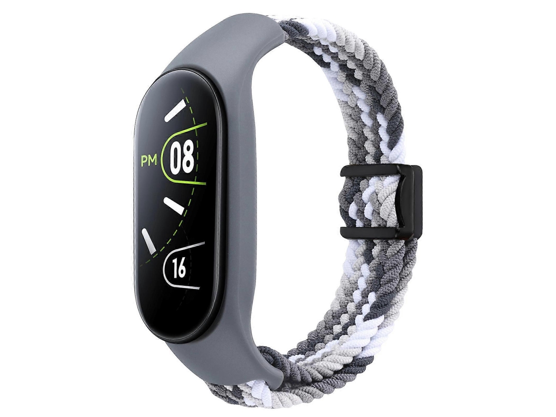 Xdfind Capa, Compatível Com Relógio Pulseira Integrada Trançada E Fecho Magnético Para Xiaomi Mi Band 7/ 6/ 5/ 4/ 3, Utilização Cómoda