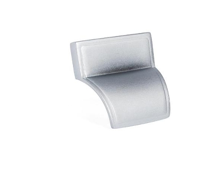 Tirador zamak modelo hoz acabado gris ral distancia 64