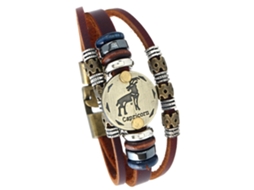 Bracelete Vintage Unissex Feito À Mão Multicamadas