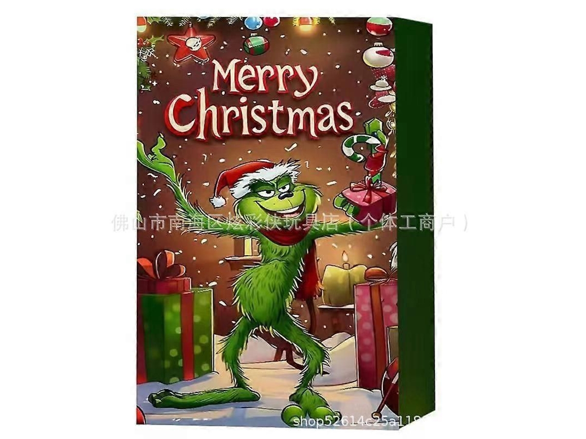 Brinquedos De Personagens Animados Sanrio Hello Kitty Stitch Grinch Para Crianças 3-6 Anos Com Caixa De Avião Caixa Cega Do Grinch De Natal C