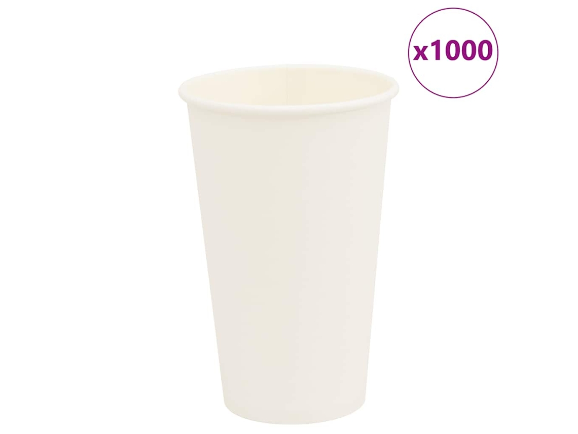 Paper Coffee Cup, Paper Coffee Cups Vidaxl Branco Papel (n/a)