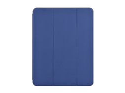 Capa Devia em Pele para iPad 10.2" Azul