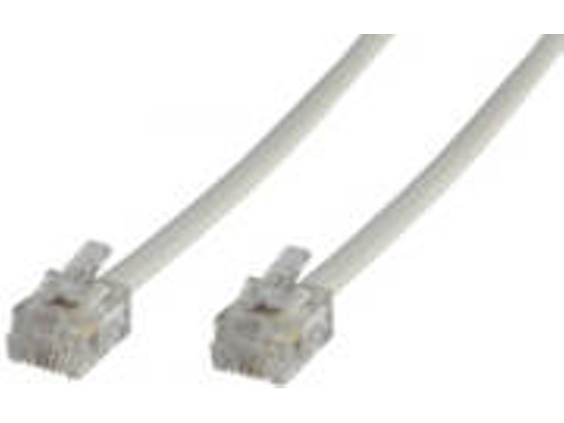 Cabo de telefone MICROCONNECT RJ12/RJ12 10m
