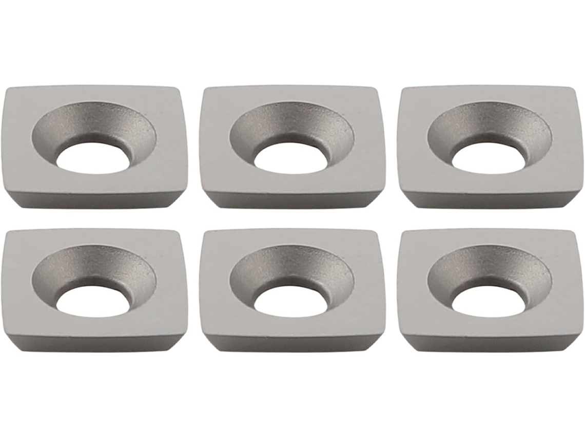 Pacote Com 10 Insertos Quadrados De Metal Duro 11 X 2 Mm Para Cabeçote
