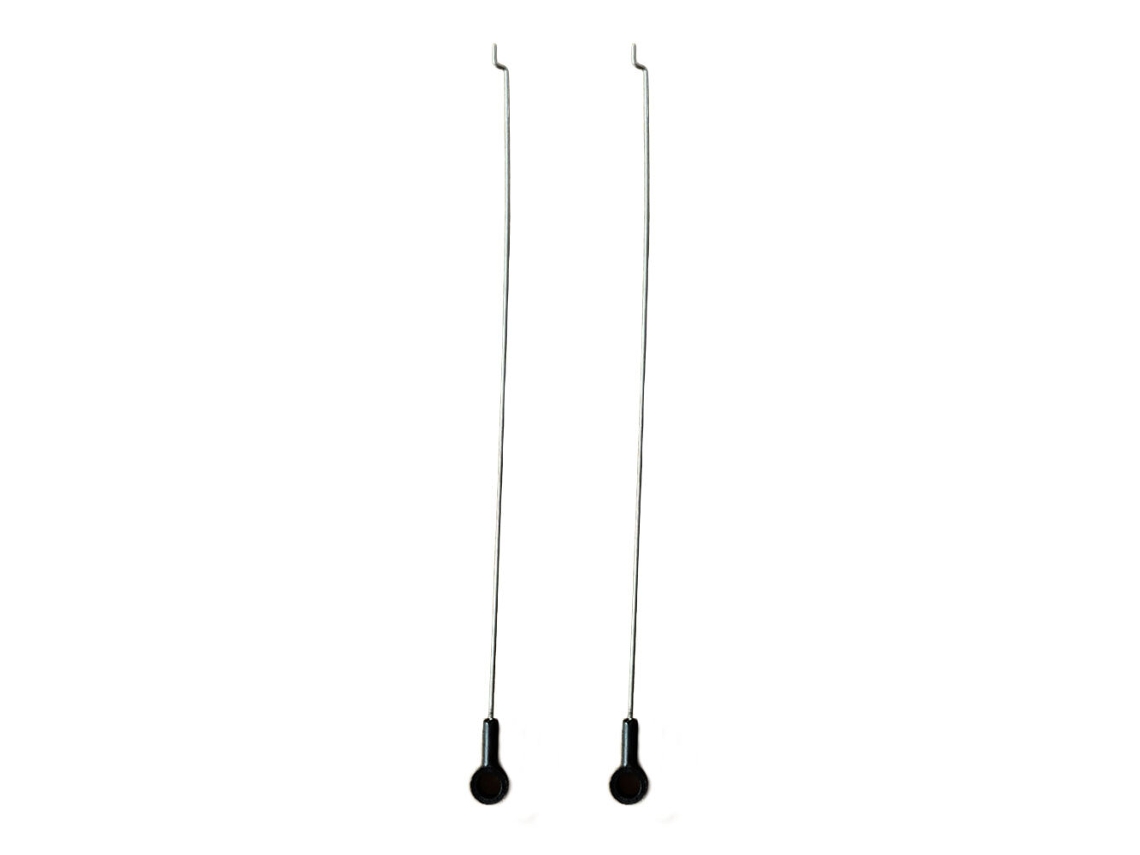 Conjunto de 3 peças de servo de botão de pressão para aeromodelo RC Kfplan Kf603 Sea Land Air com 255 mm de envergadura (MDUG)