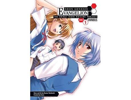 Livro Neon Genesis Evangelion The Shinji Ikari Raising Project Omnibus Volume 1 de Khara Osamu Takahashi (Inglês)