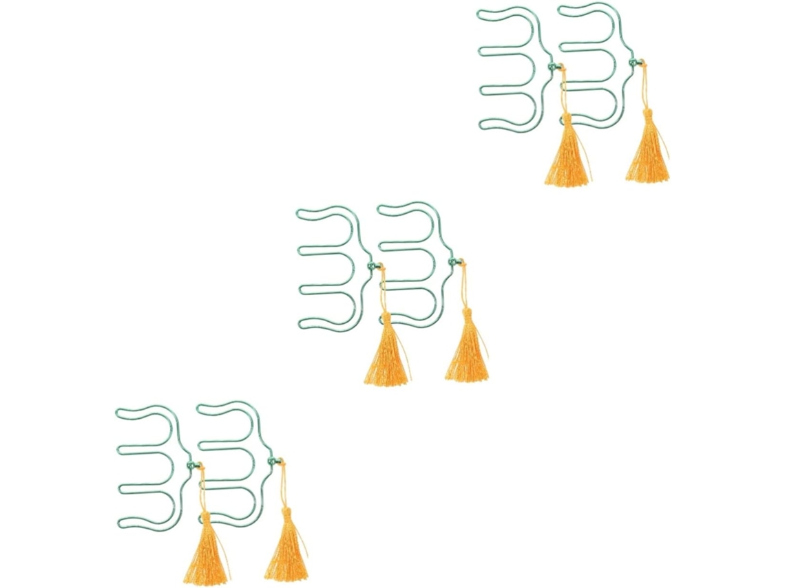 Conjunto Abaodam com 6 Pins Metálicos para Partituras de Piano e Guitarra