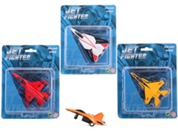 Jogo Educativo TUUMTOYZ Avião Jet Fighter Die Cast 4 Sortidos (Idade Mínima: 5 Anos - 14,8 x 3,5 x 18,6 cm)