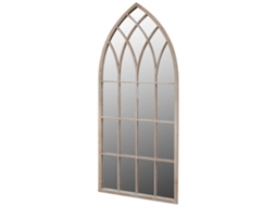 Vidaxl Espelho Jardim Gótico Arqueado 50x115cm Uso Interior/exterior