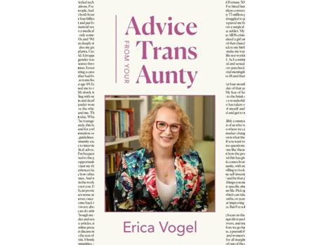 Livro Advice From Your Trans Aunty de Erica Vogel (Inglês)