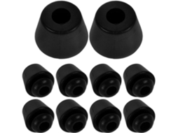 Conjunto de 10 almofadas brancas "Brunch Coxins" para amortecer o impacto nas portas do carro.