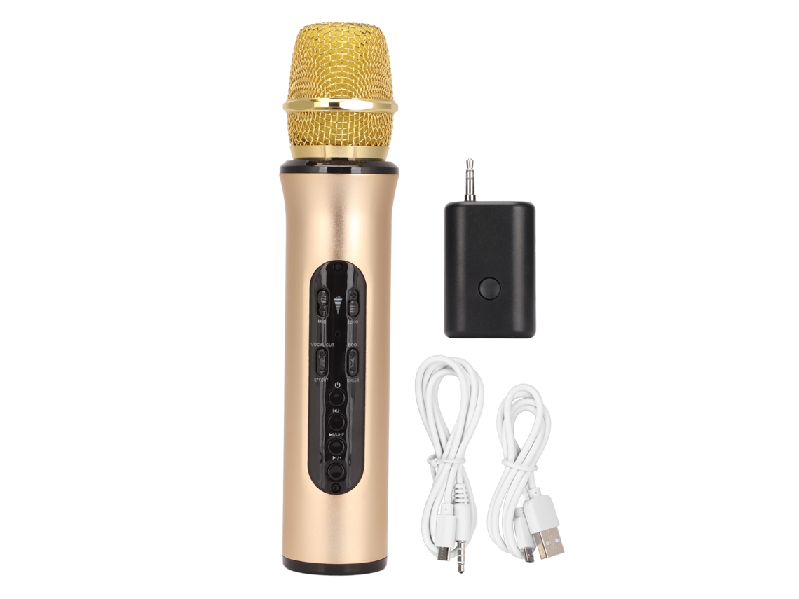 Microfone Karaokê Portátil Bluetooth LAXISCREED