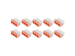 Laxiscreed Conector Rápido Para Fios, Compatível Com Cabos Flexíveis E Rígidos