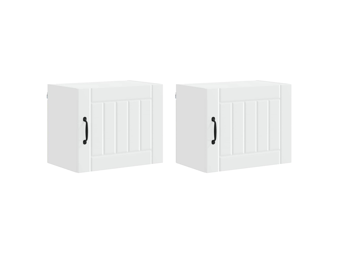 Armário de Cozinha 2 Pcs Branco 50 X 31 X 40 Cm MAISON EXCLUSIVE