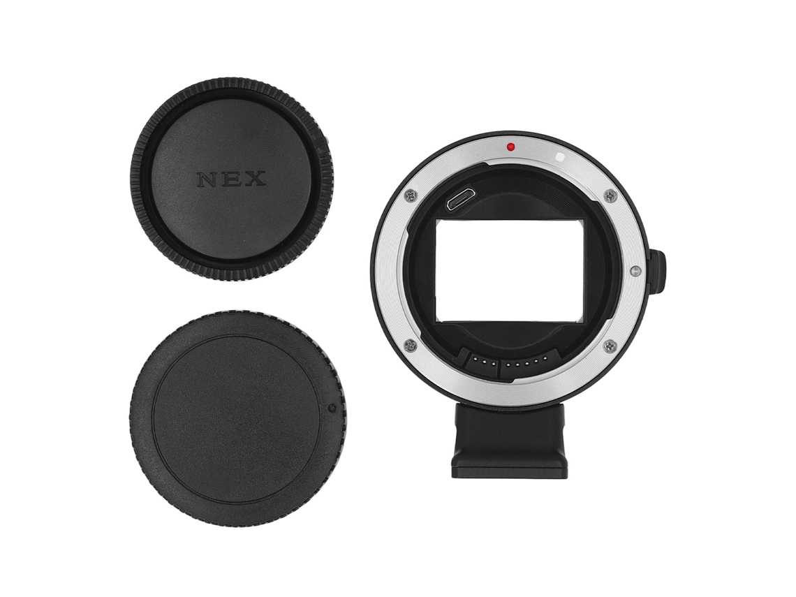 Adaptador De Montagem De Lente Ef Para Nex Com Foco Automático E Contatos Eletrônicos Usb Para Câmeras A7 A9