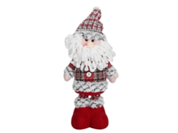 Boneco de Natal Retrátil Decorativo Casa Aniversário Papai Noel