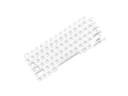 Capa De Teclado De Unhas Longas Protetor De Silicone Elevado Para Macbook Pro/air Escritório Estudo
