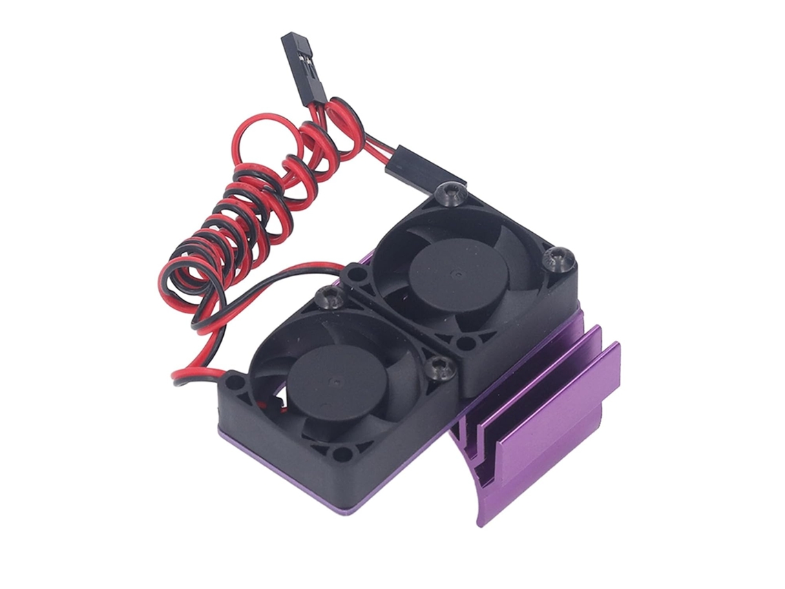 Conjunto de Ventoinhas com Dissipador de Calor para Carros Rc, SFUSHOS