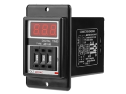 Relé De Temporização Laxiscreed 220v Ac Com Contador Digital E Tempo De Até 199 Minutos