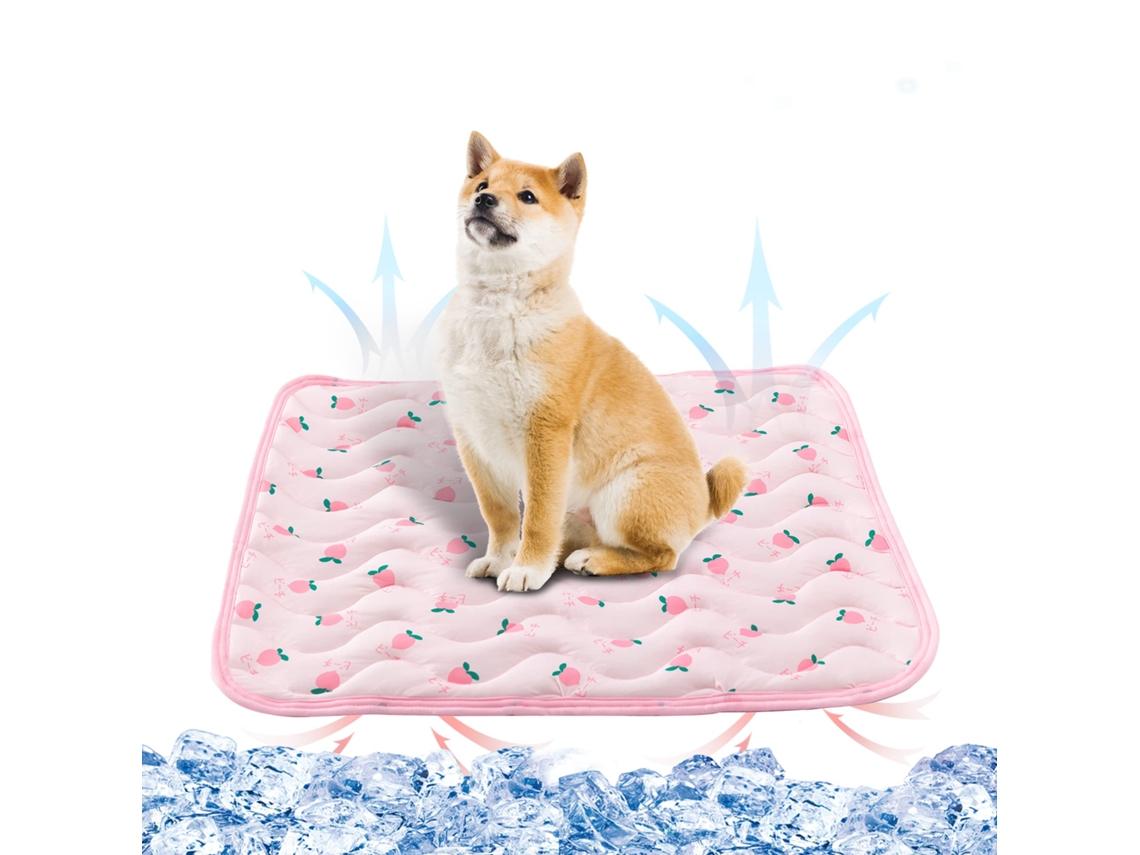 Tapete Refrescante, para Cães e Gatos, Respirável, 60x50 Cm, Rosa AQUAFORGE