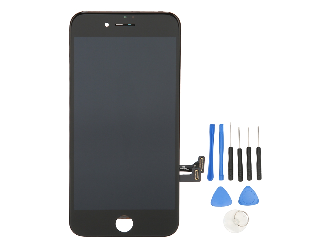 Tela de montagem para iPhone 7, com ferramentas, display novo EOOCOO