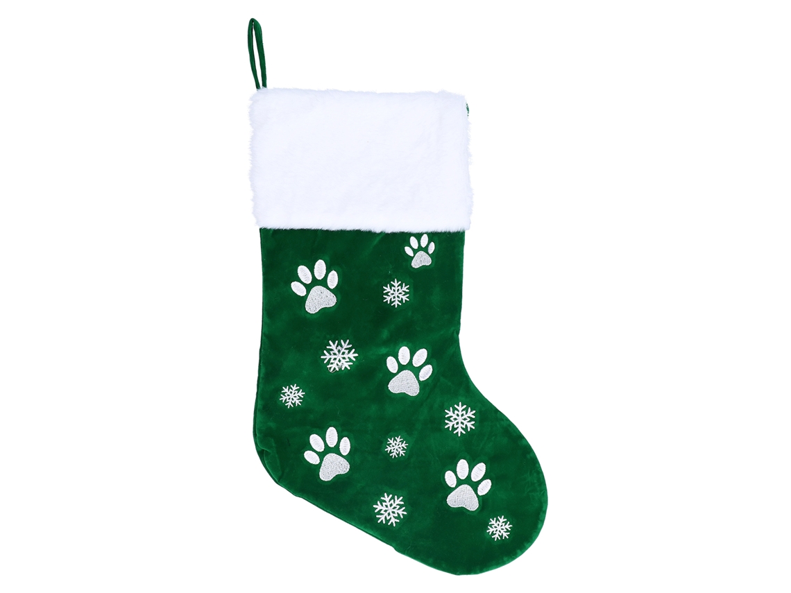 Laxiscreed Bolsa Natal Para Meias E Enfeites De Árvore Para Decoração De Festa Em Casa Green