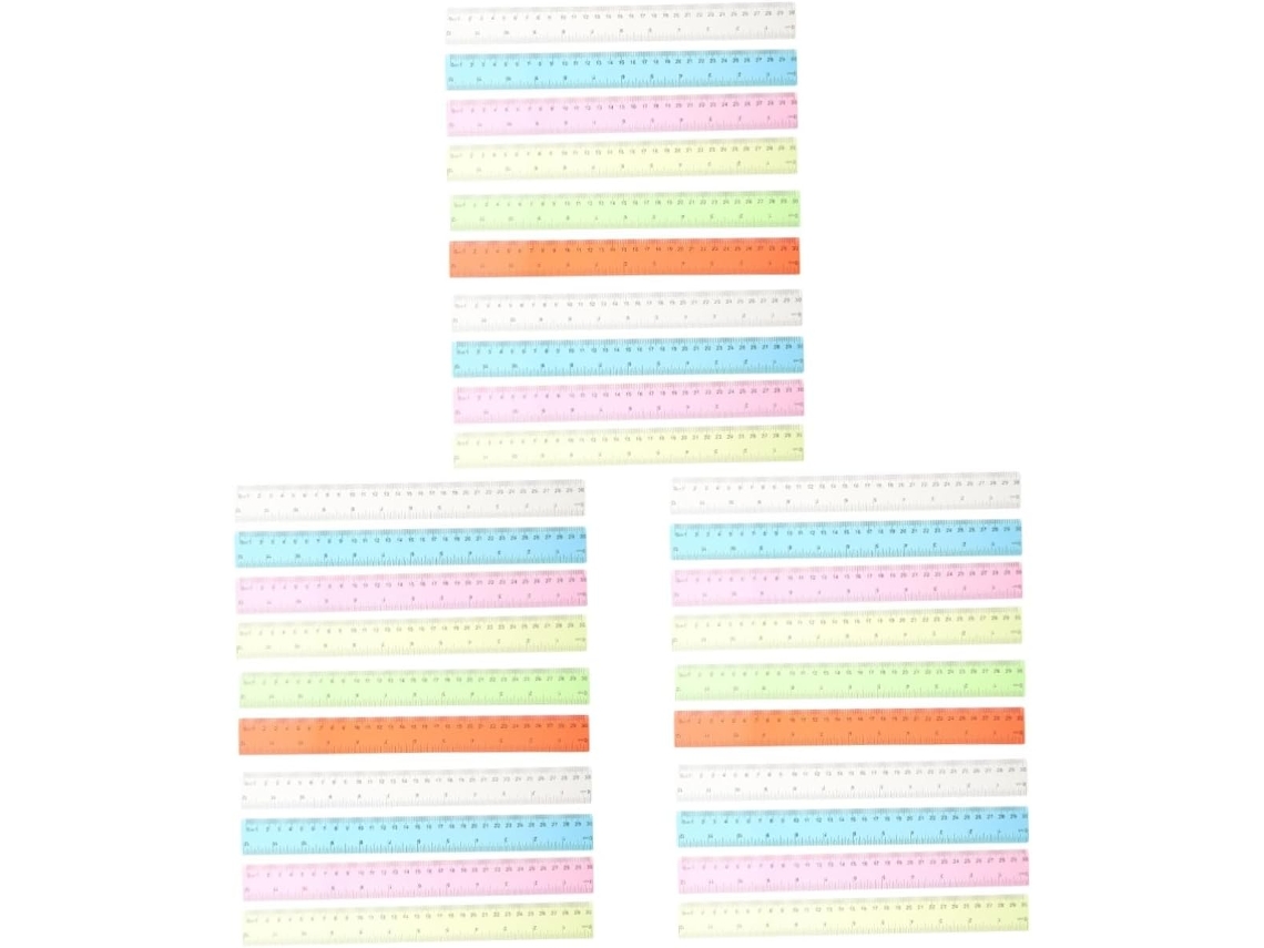 Conjunto De 3 Réguas Fofas De Natal Para Quilting, Réguas Portáteis