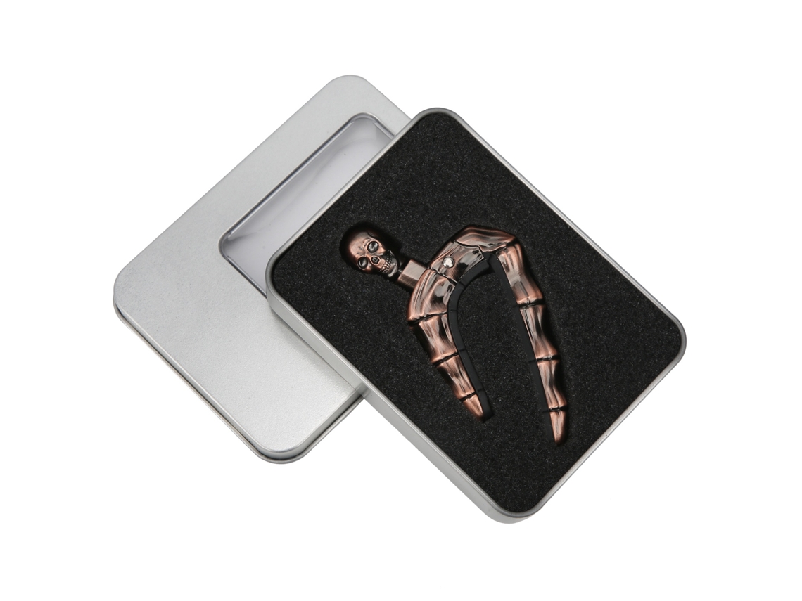 Lurelia Capotraste Ajustável Aço Para Guitarra E Ukulele, Bronze