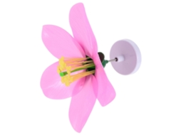 Modelo De Plástico Leve Para Experimentos Biológicos, Flor De Pêssego, Ampliada.