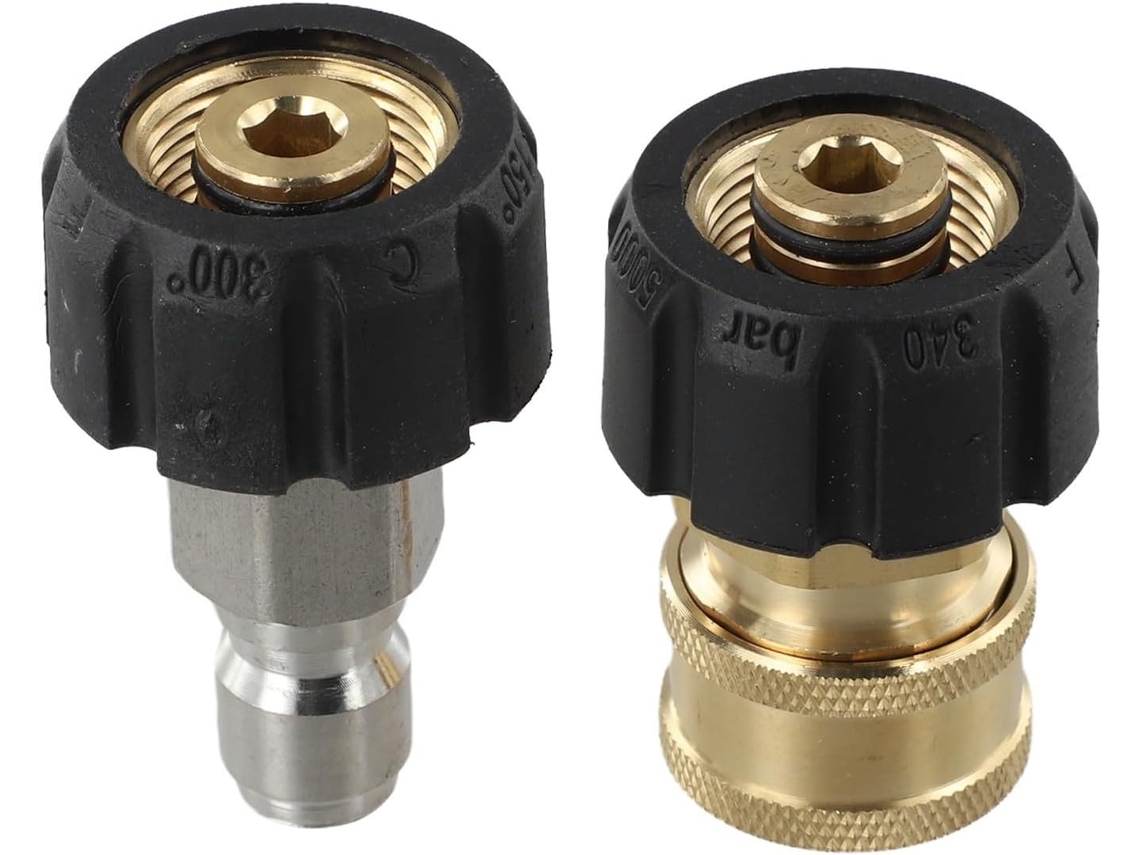 Conjunto De 2 Conectores 14 Polegadas Em Cobre E Aço Inoxidável Para Transmissão Energia Eficiente Compatibilidade