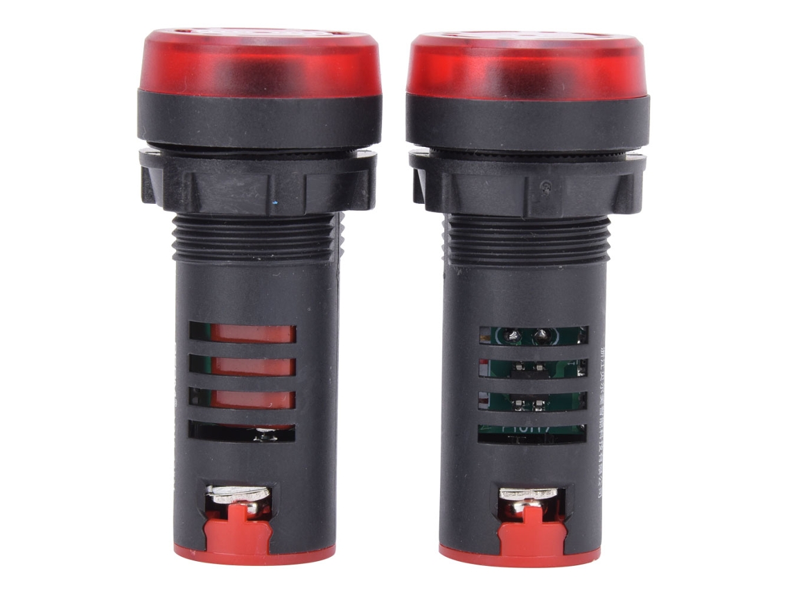 Laxiscreed Alarme Com Led Vermelho, Luz Piscante E Selo De Segurança Para Proteção E Aviso Eficiente