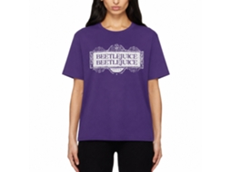 Rockinstone Beetlejuice Beetlejuice Beetlejuice Logo T-shirt Size:s