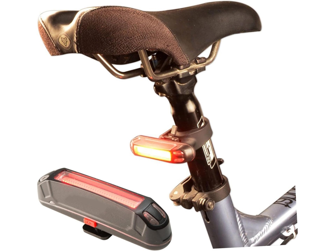 Conjunto De Luzes Led Recarregáveis Via Usb Para Bicicleta, Com Farol