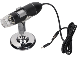 Microscópio Digital Usb, 3 Em 1, Tipo C, Micro Usb Com 8 Leds