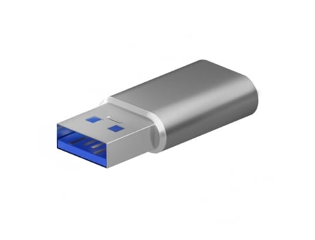 Adaptador USB 3.2 GEN2 Aisens A108-0677/ USB tipo C fêmea - USB macho