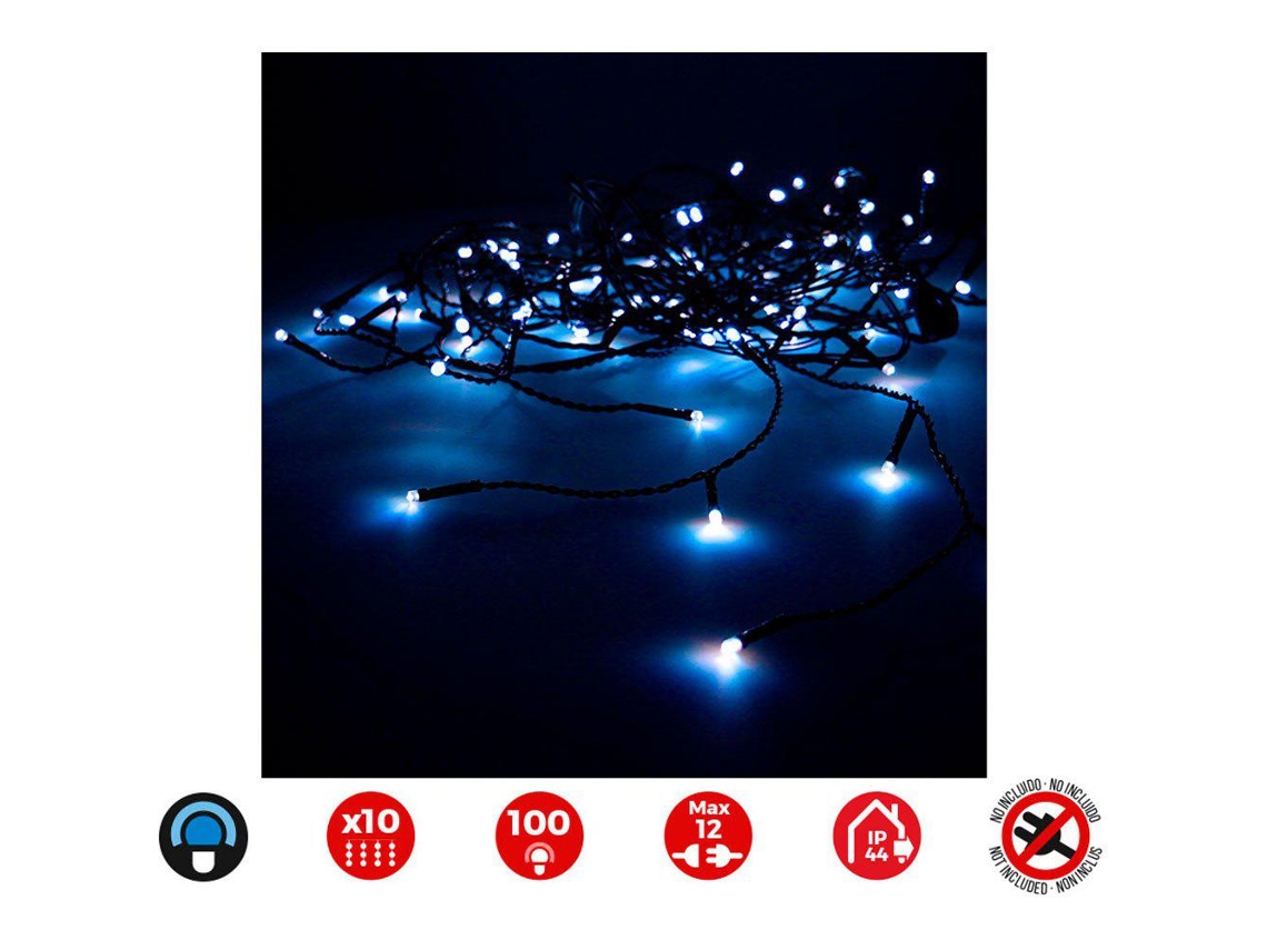 Edm Cortina 10 Tiras de Led 2X1 M