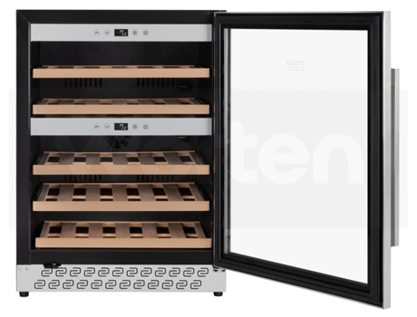Cave de Vinho CASO Wine chef Pro 40 Smart (40 Garrafas - Inox) | Worten.pt