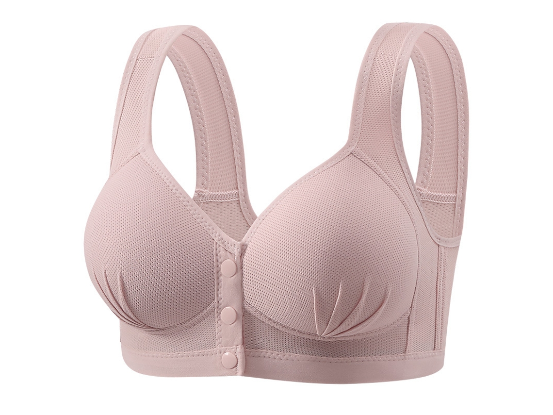 Sutiãs De Amamentação Sem Costuras, Estilo Top, Com Fecho Frontal E Sem Aro (m-38/85 34a/34b) Roxo Panoona