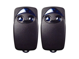 2 Controles Remotos Flo2r, S De 433, 92 Mhz Com 2 Botões Para Porta Garagem Elétrica