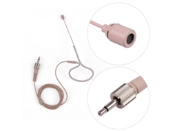Lightweight Single Ear hook Condenser Microphone Mic 3.5mm Plug For Smartphone Dslr Camera Camcorder Computer Pc Laptop LAXISCREED