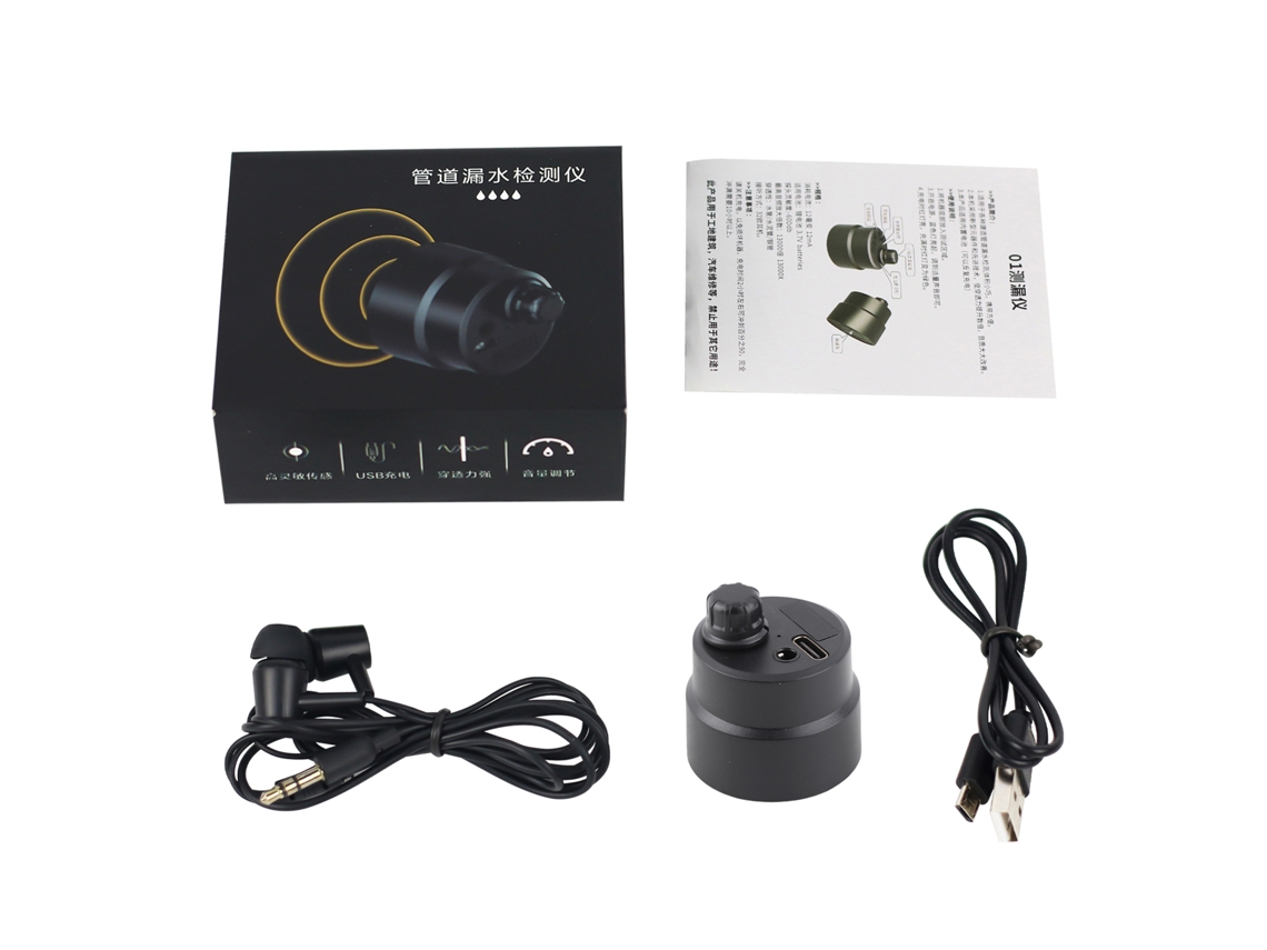 Detector De Som Microfone Pelo Muro Para Vazamento