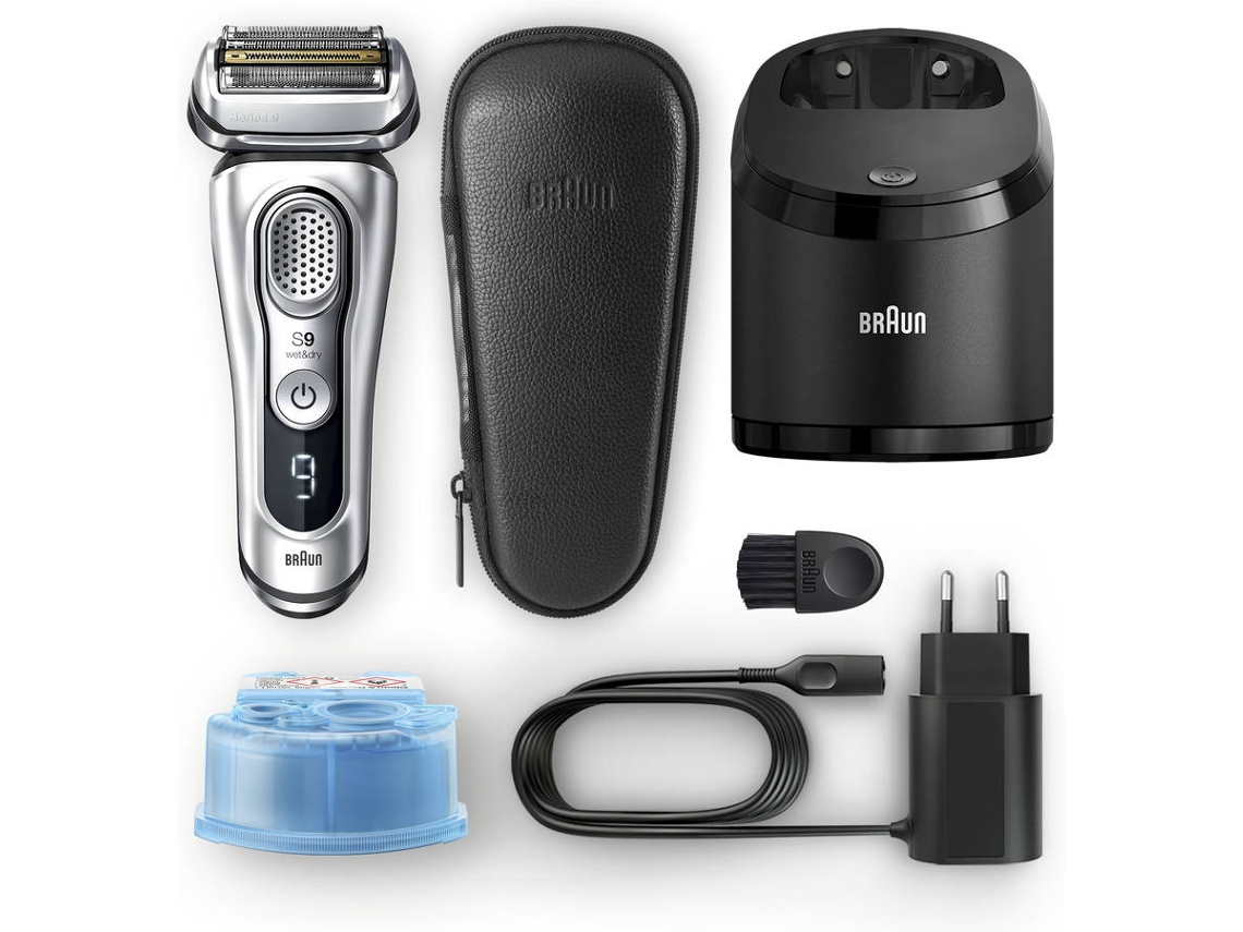 Máquina de Barbear BRAUN SHAVER 9390CC (Autonomia 60 min - Bateria)