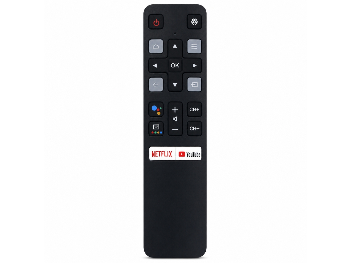 Comando À Distância Por Voz Bluetooth Compatível Com Tv Tcl Rc802v Fmr2_zhd