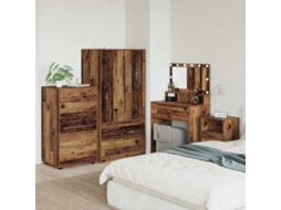 Vidaxl Gabinetes De Armazenamento 60 X 48 X 105 Cm Madeira Antiga