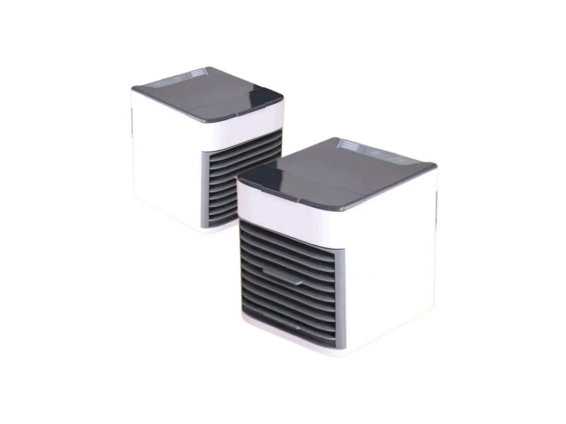 2 Ar Condicionado Portátil Usb Arctic Air X2 01728268 Branco 12w