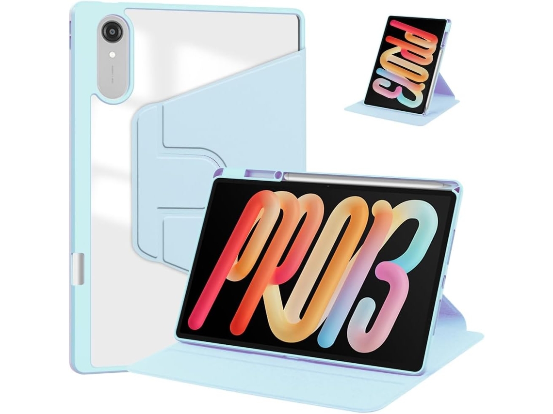 Capa ZRUXE para Lenovo Idea Tab Pro Gen 2 13'' com rotativa 360° e suporte | ZRUXE
